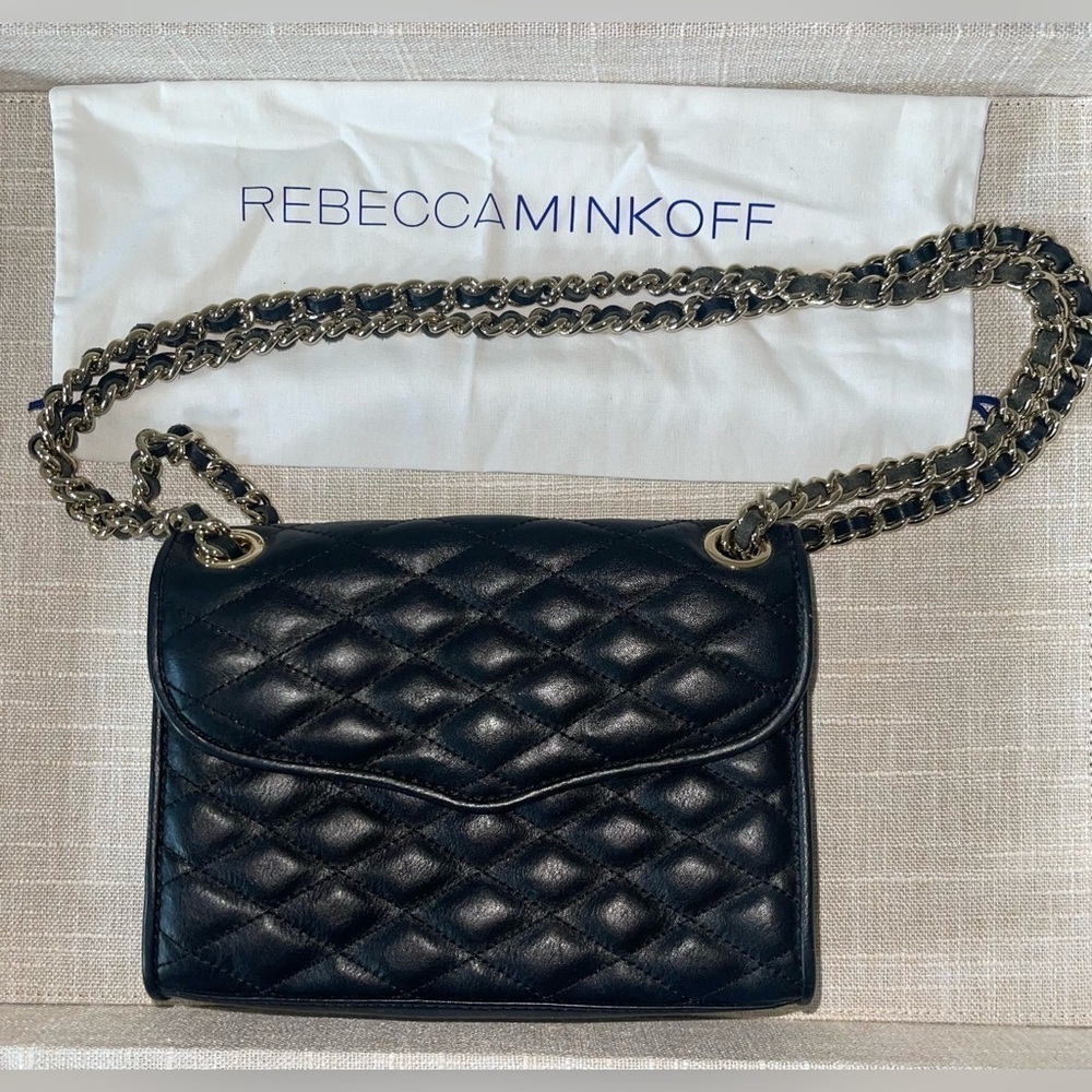Rebecca Minkoff Quilted Affair Mini Bag Black - Picture 2 of 11